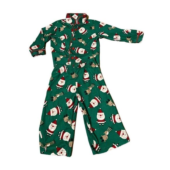 Just One You Christmas Santa Pajama Set 2 piece Baby 18m - Picture 1 of 7